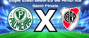 O Palmeiras enfrentará o River Plate da Argentina