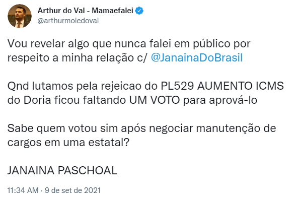 Eu vou representa-lo por Crime