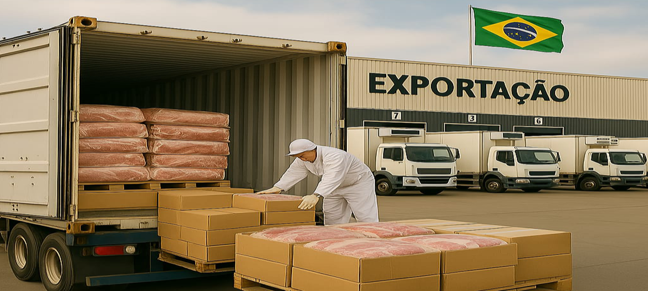 Brasil fortalece comércio de proteína animal.